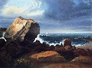 Thomas Doughty Scituate Beach oil painting